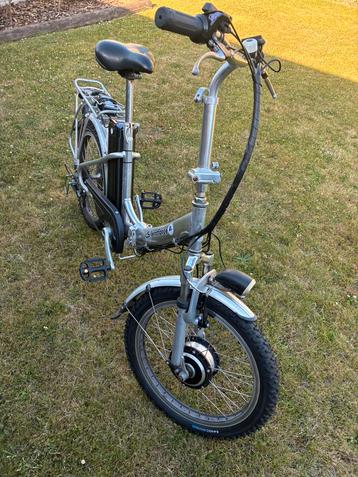 Vouwfiets ebike met  handgas Silentforce camping fiets beschikbaar voor biedingen