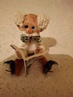 Krantlezende man ., Ophalen of Verzenden, Zo goed als nieuw, Mens