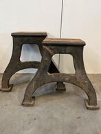 Industriele onderstellen tafel / onderstel, Huis en Inrichting, Tafels | Eettafels, Ophalen, Rechthoekig, 200 cm of meer, 50 tot 100 cm