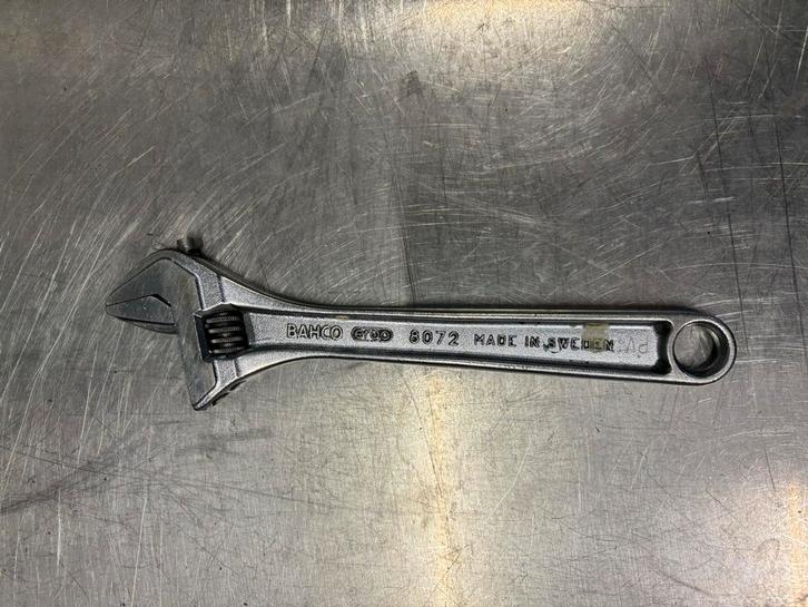 Bahco 8072 verstelbare moersleutel, Doe-het-zelf en Verbouw, Gereedschap | Handgereedschap, Gebruikt, Ophalen of Verzenden