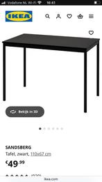 Ikea tafel - Sandsberg, Huis en Inrichting, Tafels | Sidetables, Ophalen, Zo goed als nieuw