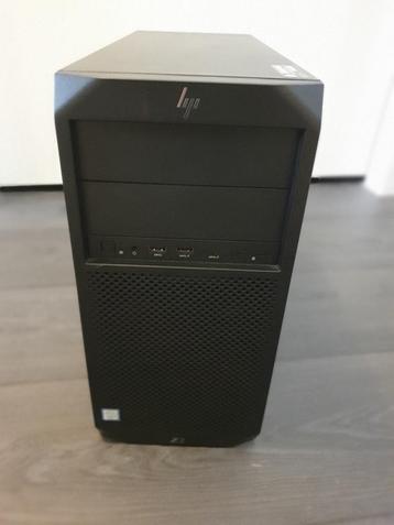 HP Z2 G4 met i7-8700, 32g ram, 512g nvme, P4000 beschikbaar voor biedingen
