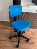 Bureaustoel Ikea, Huis en Inrichting, Ophalen, Zo goed als nieuw, Blauw