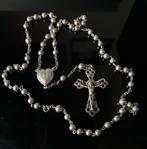 Oude alpacca rozenkrans, Ophalen of Verzenden