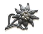 Gebirgsjäger Edelweiss Cap Badge, Verzamelen, Militaria | Tweede Wereldoorlog, Verzenden, Landmacht, Duitsland, Embleem of Badge