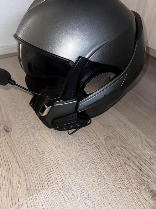 Shark Evo Systeemhelm, Motoren, Kleding | Motorhelmen, Heren, Systeemhelm, M, Shark, Tweedehands, Ophalen of Verzenden
