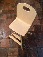 IKEA kinderstoel - Houten kinderstoel, Gebruikt, Wit, Ophalen of Verzenden, Eén