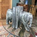 Decoratieve olifant boeksteunen, Verzamelen, Beelden en Beeldjes, Ophalen of Verzenden, Zo goed als nieuw, Dier