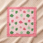 Vintage Roze Neckerchief / Bandana - 50x50cm, Kleding | Dames, Mutsen, Sjaals en Handschoenen, Maat 42/44 (L), Nieuw, Ophalen of Verzenden