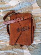 Leren laptop/werktas, Bruin, Aktetas of Boekentas, Zo goed als nieuw, 30 tot 40 cm