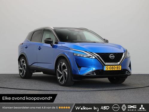 Nissan Qashqai 1.3 MHEV Xtronic Tekna Plus | 20 Inch Velgen, Auto's, Nissan, Bedrijf, Te koop, Qashqai, 360° camera, ABS, Achteruitrijcamera