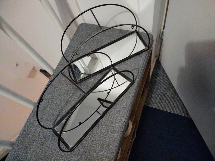 Spiegel Plankjes voor aan de Wand, Huis en Inrichting, Woonaccessoires | Wanddecoraties, Ophalen of Verzenden