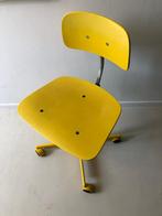 Kevi bureaustoel vintage geel - Rasmussen, Huis en Inrichting, Ophalen, Gebruikt, Zwart