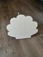 Wandlamp schelp beige, Huis en Inrichting, Lampen | Wandlampen, Ophalen, Zo goed als nieuw, Hout