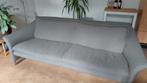 Grijze Leolux bank - 224 cm breed, Ophalen, Gebruikt, Driepersoons, 75 tot 100 cm