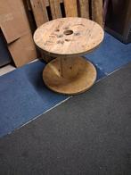 Haspel tafel, Tuin en Terras, Ophalen of Verzenden, Rond, Hout