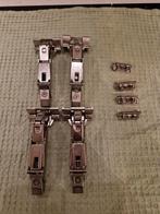 Ikea Utrusta 155 Scharnieren - 4 Stuks, Ophalen of Verzenden, Gebruikt, IJzer, Scharnier