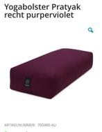 Yogabolster Pratyak Recht Purperviolet, Ophalen of Verzenden, Gebruikt, Paars, Overige typen