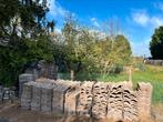 Betonnen dakpannen, hoekpannen., Doe-het-zelf en Verbouw, Ophalen, Gebruikt, Steen of Klei, Dakpannen