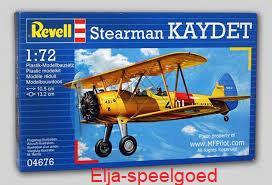 Revell 1:72 Stearman KAYDET modelbouw 4676 / vliegtuig, Hobby en Vrije tijd, Modelbouw | Vliegtuigen en Helikopters, Nieuw, Vliegtuig