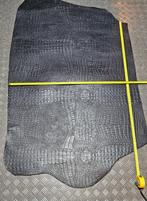 Tuig - Leer Inkt-Zwart(zie omschrijving!)crocoprint!, Zwart, Leer of Kunstleer, Nieuw, Ophalen of Verzenden