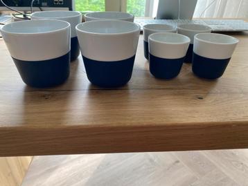 Eva Solo Navy Blue koffie (4) en espresso kopjes (4) beschikbaar voor biedingen