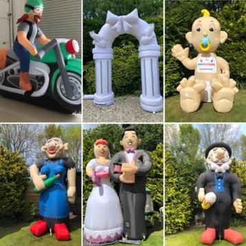 Feestpoppen sarah / abraham  voor een ieder uit  Oudkarspel  beschikbaar voor biedingen