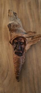 Houtsnijwerk. Woudgeest van Sondrew Regimund - Zwitserland, Antiek en Kunst, Ophalen of Verzenden