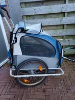 Fietskar 2 zitjes, Fietsen en Brommers, Fietsaccessoires | Aanhangers en Karren, Ophalen, Gebruikt, Onbekend, 80 kg of meer