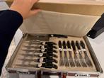 Mühle 25-delige Messenset in Koffer - Topkwaliteit!, Huis en Inrichting, Keuken | Bestek, Ophalen