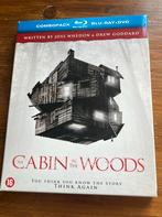 Cabin in the Woods dvd+blu-ray combo pack, Ophalen of Verzenden, Zo goed als nieuw, Horror