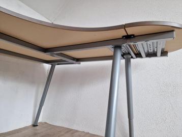 Ikea Galant hoekbureau incl aanzetstukken - afbeelding 3