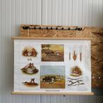 Schoolplaat: Het koren en zijn bewerking, Antiek en Kunst, Ophalen of Verzenden, Geschiedenis