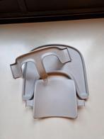 Stokke tripp trapp baby set en tray (storm grey), Kinderen en Baby's, Ophalen of Verzenden, Zo goed als nieuw, Meegroeistoel