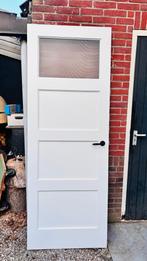Originele jaren 30 paneeldeur 214x77, Ophalen, Gebruikt, Minder dan 80 cm, Binnendeur