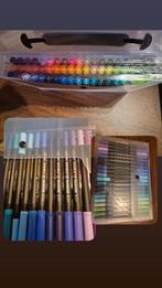 Dubbele Tip Markers - Nieuwstaat, Hobby en Vrije tijd, Tekenen, Ophalen of Verzenden, Zo goed als nieuw, Potlood of Stift
