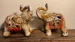 Aardewerk olifanten set keramiek, Antiek en Kunst, Antiek | Keramiek en Aardewerk, Ophalen of Verzenden