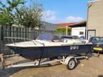 Skibsplast 14 Sportsmann Speedboot met 40 pk Yamaha Autolube, Watersport en Boten, Ophalen, Gebruikt, Minder dan 70 pk, 3 tot 6 meter