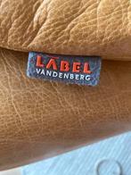 LABEL vandenberg Gigi fauteuil (Cognac), Huis en Inrichting, Fauteuils, Ophalen, Zo goed als nieuw, Leer, Design