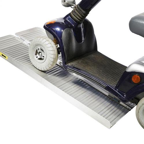 Oprijplaat oprijhelling scootmobiel 120 cm - opvouwbaar, Motoren, Accessoires | Overige, Zo goed als nieuw, Ophalen