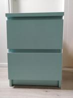 Malm ladekast/ nachtkastje 2 laden, Ophalen, Minder dan 45 cm, 55 tot 70 cm, Zo goed als nieuw