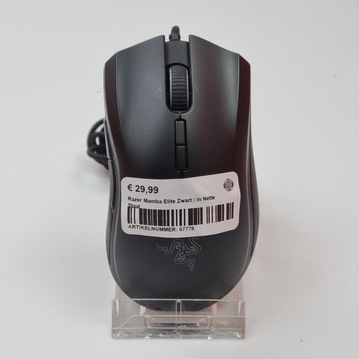 Razer Mamba Elite Zwart | In Nette Staat, Computers en Software, Muizen, Zo goed als nieuw