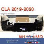 W118 AMG Achterbumper Mercedes CLA Klasse 2019-2023 zwart CL