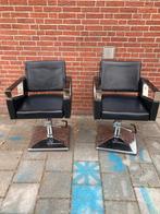 2 nette kappersstoelen, Ophalen, Zo goed als nieuw