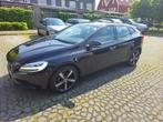 Volvo V40 2.0 D2 120PK 2017 Zwart, Auto's, Volvo, Voorwielaandrijving, 4 cilinders, 1969 cc, Leder en Stof