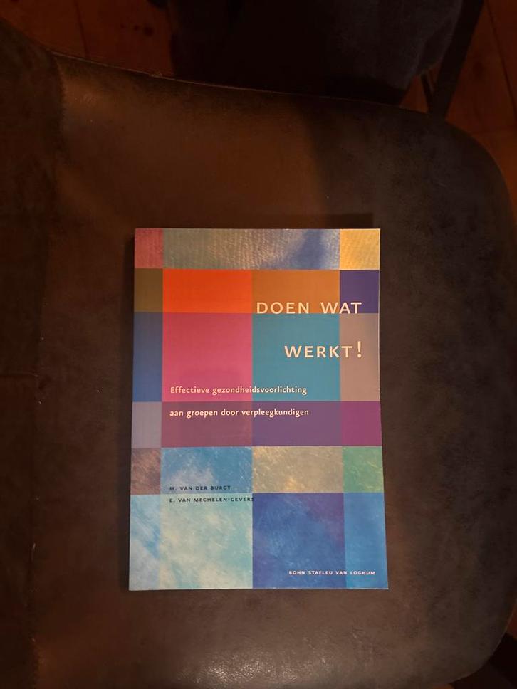 Doen Wat Werkt! - Gezondheidsvoorlichting, Boeken, Gezondheid, Dieet en Voeding, Nieuw, Gezondheid en Conditie, Ophalen of Verzenden
