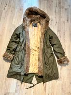 Woolrich winter / zomer jas / parka khaki groen maat XS, Groen, Maat 34 (XS) of kleiner, Ophalen of Verzenden, Zo goed als nieuw