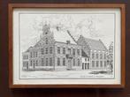 Pentekening raadhuis Hattem, Ophalen of Verzenden
