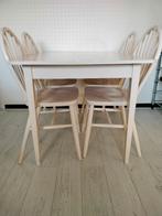 eethoek met 4 stoelen, Ophalen, Gebruikt, 4 tot 6 stoelen