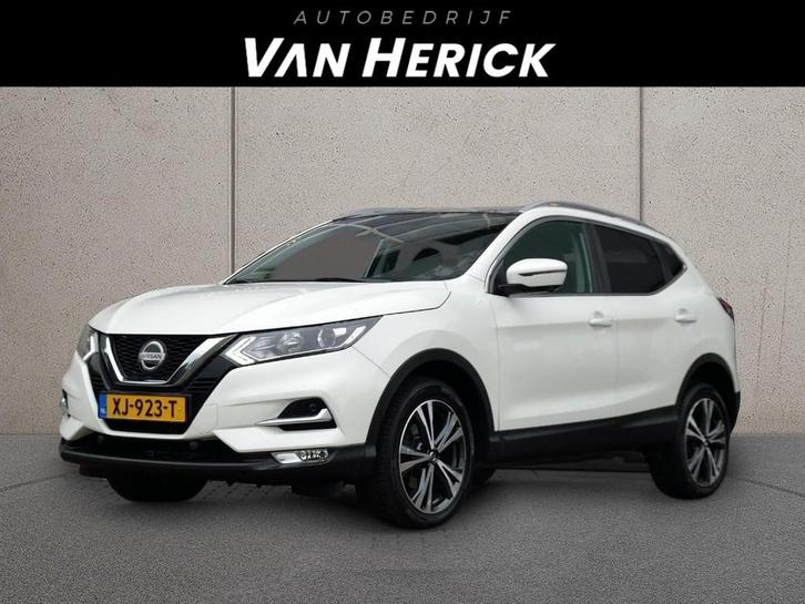 Nissan Qashqai 1.2 N-Connecta | Panodak | Automaat | 360 Cam, Auto's, Nissan, Bedrijf, Te koop, Qashqai, 360° camera, ABS, Airbags